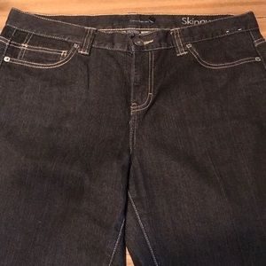 Calvin Klein black denim skinny